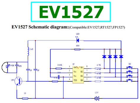 rfid 433mhz 1527 chip 330k resistor|Details of EV1527 Protocol .